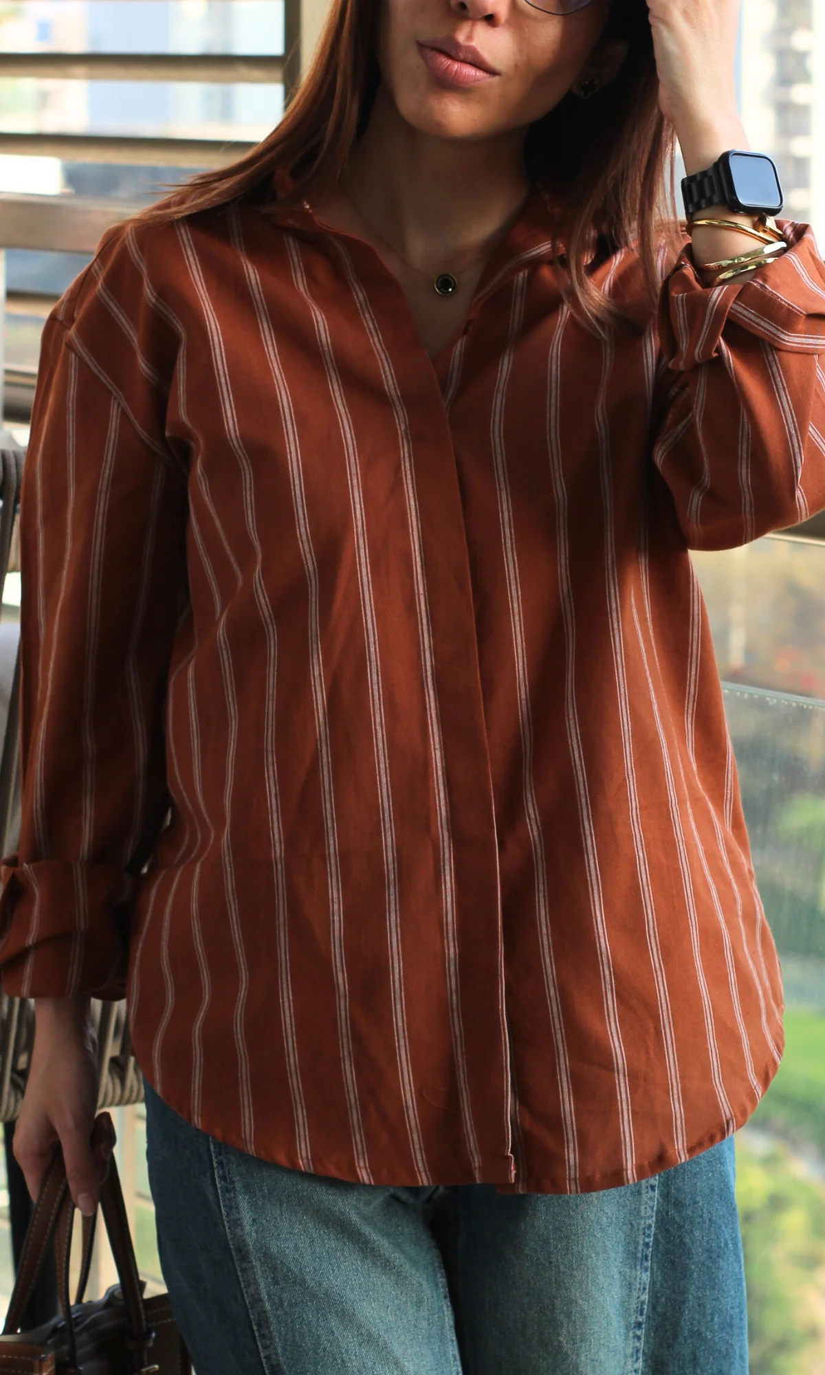 Auburn Stripe Shirt - Image 4