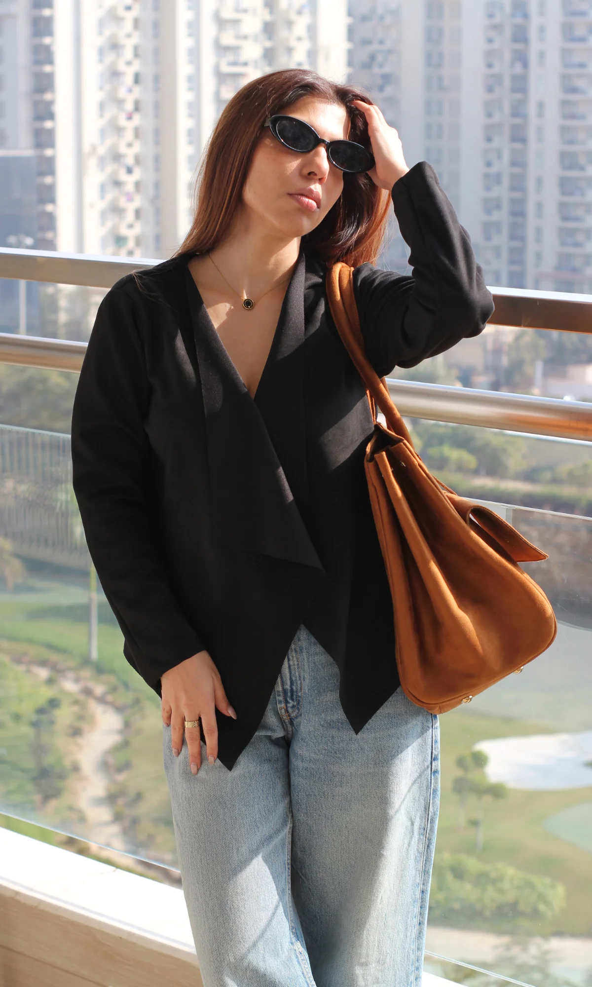 Black Suede Shrug - Image 4