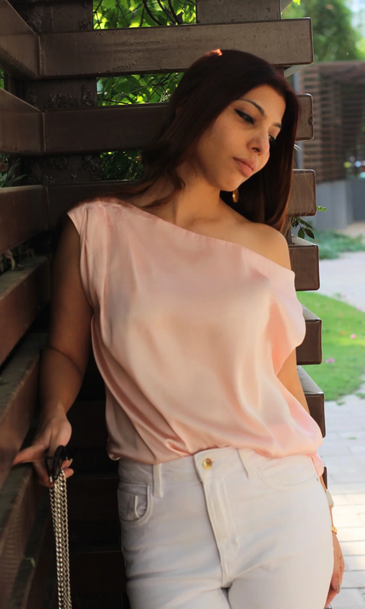 Blush One-Shoulder Top - Image 3