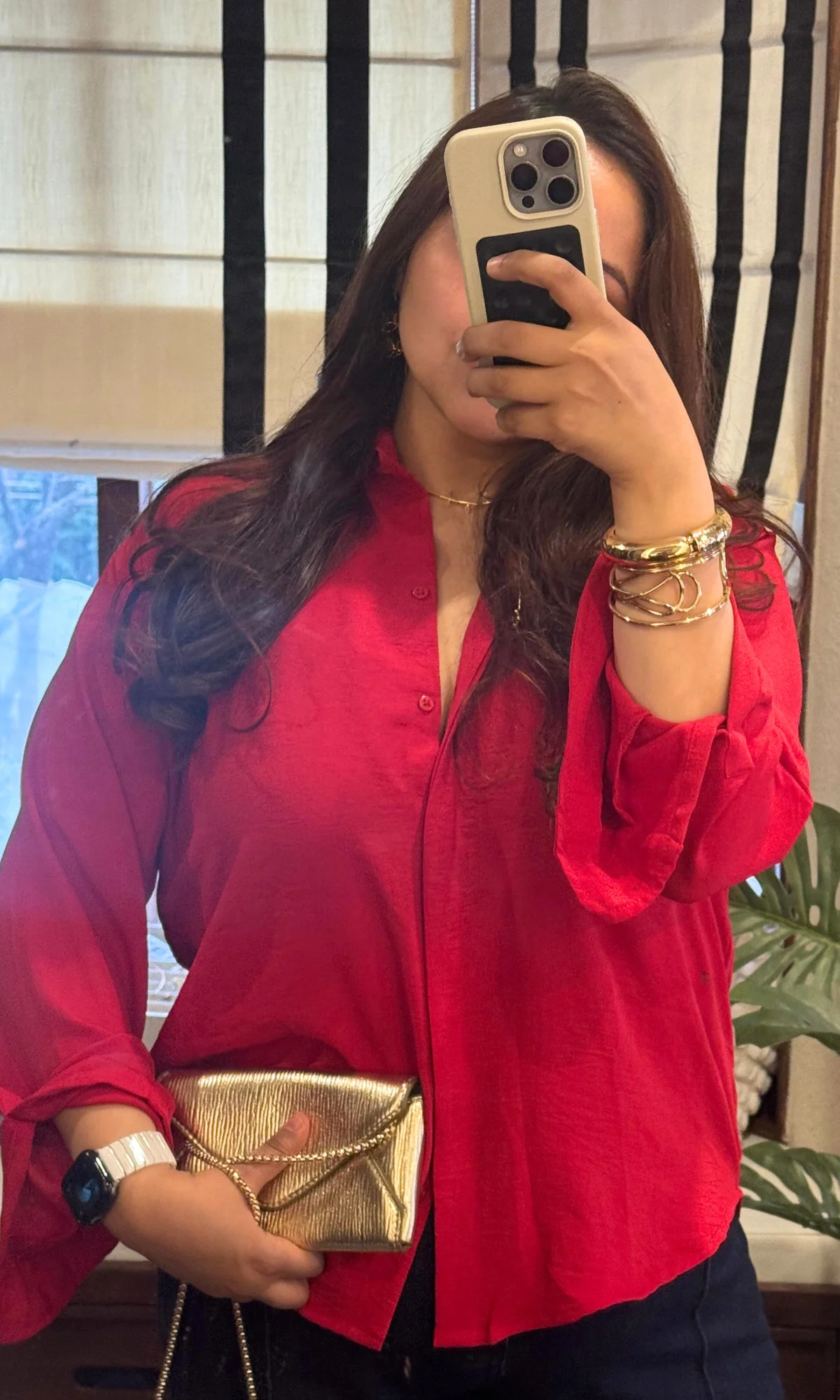 Scarlet Ease Flowing Shirt - Image 3