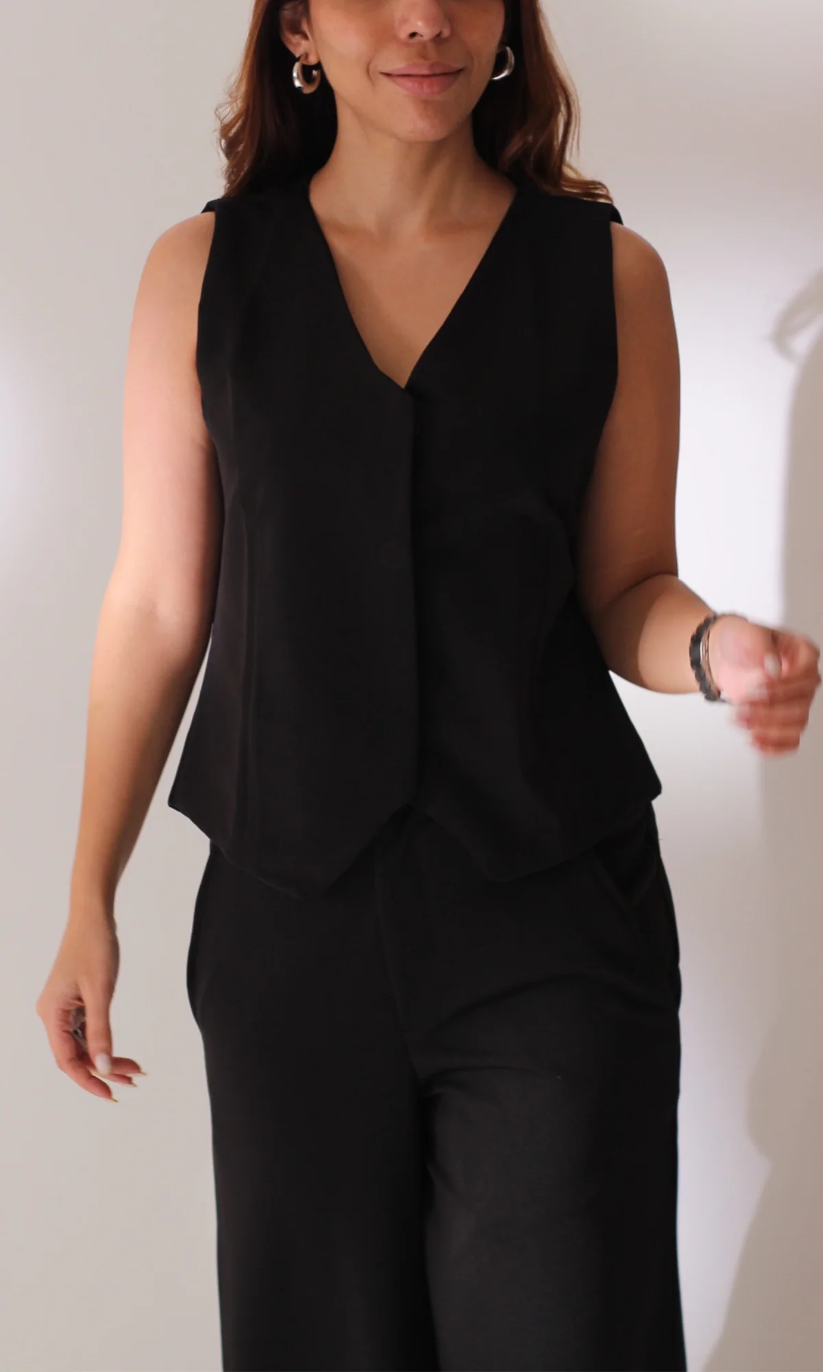 Deep Black Waist Coat and Pants - Image 7
