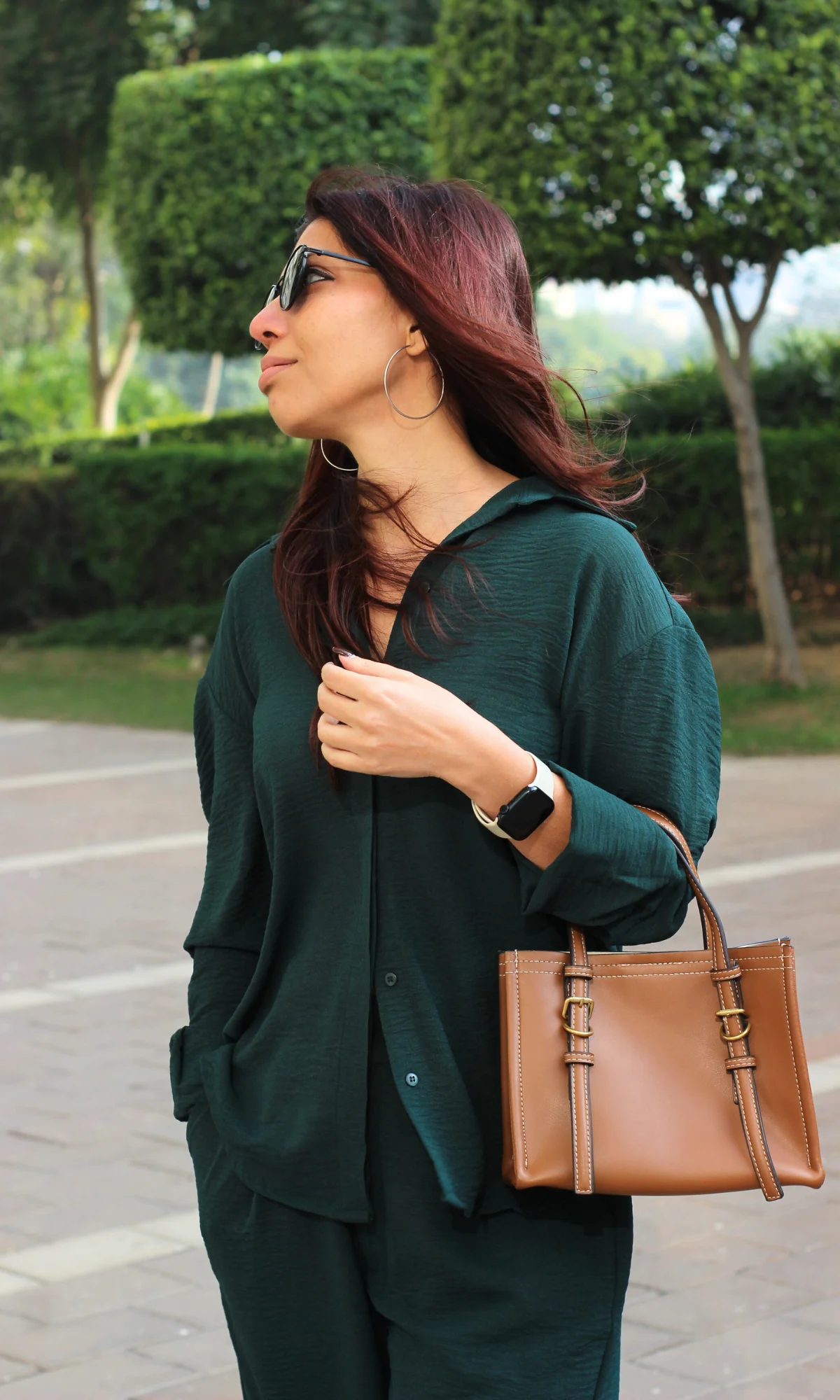 Deep Sea Green Shirt and Pants Co-ord - Image 6