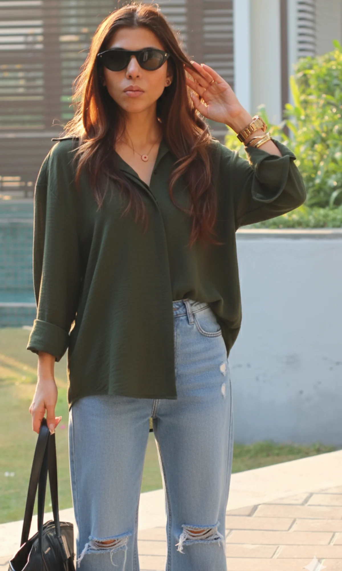 Fern Ease Flowing Shirt