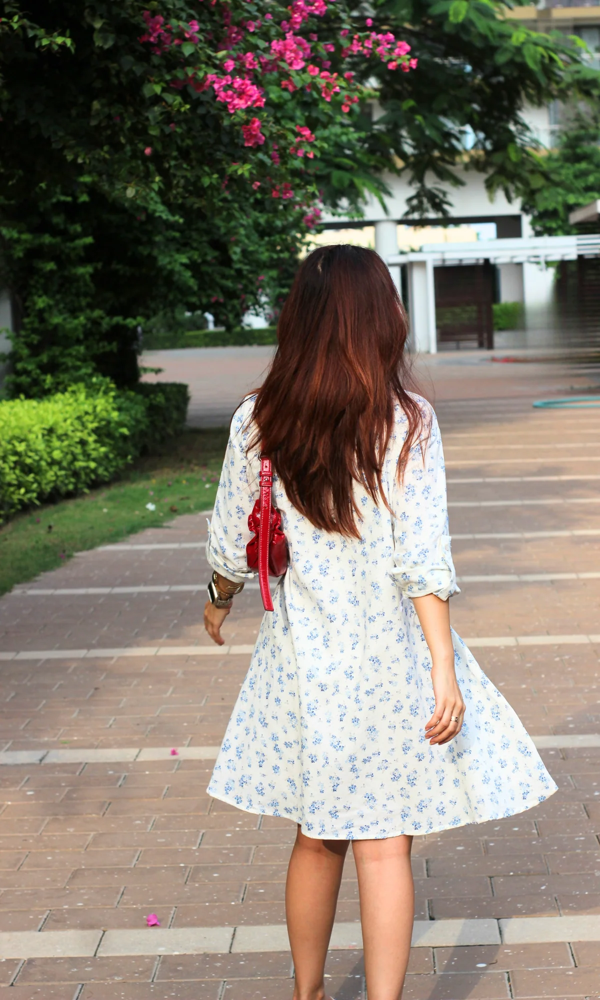 Frosted Flora Shirt Dress - Image 2