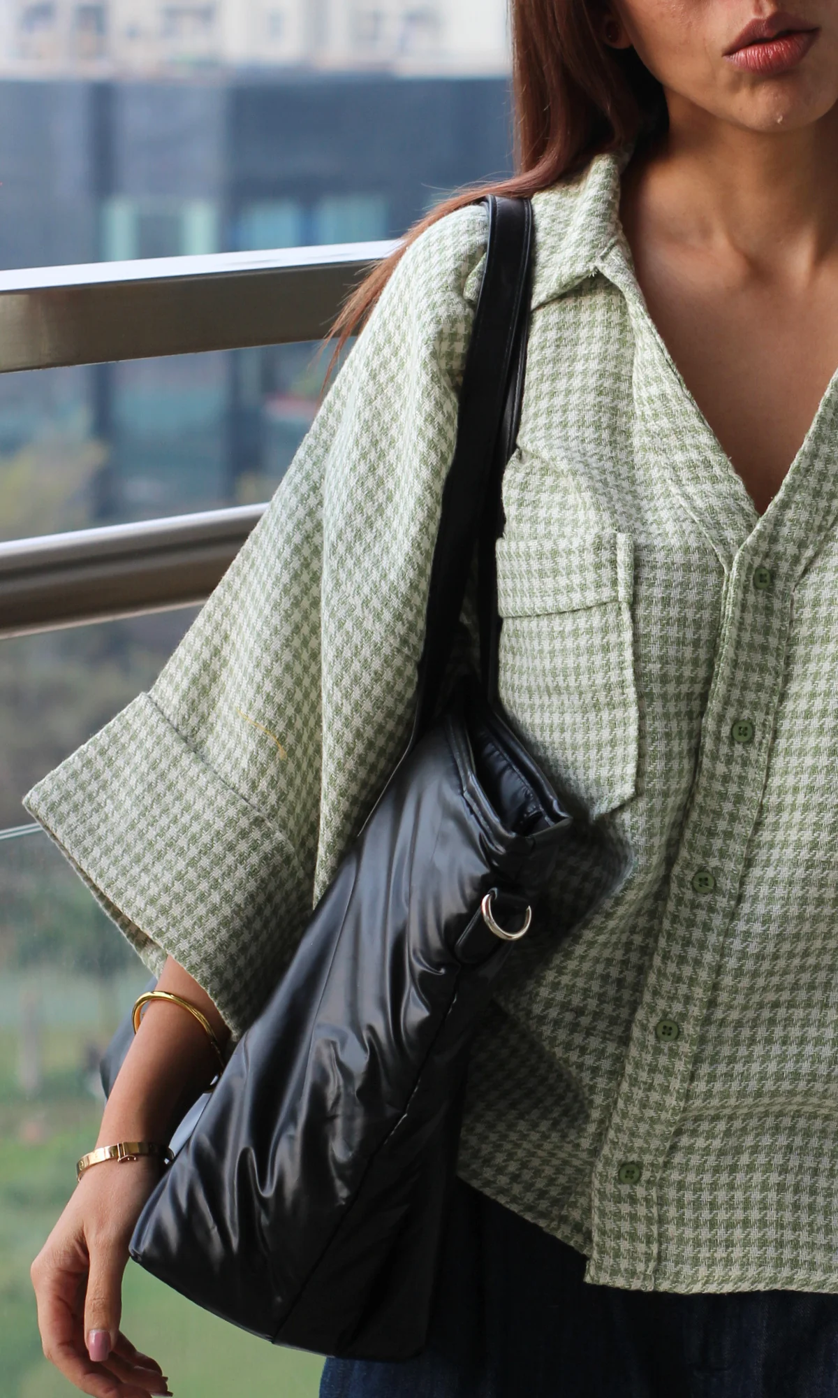 Grass Weave Loose Shirt - Image 3