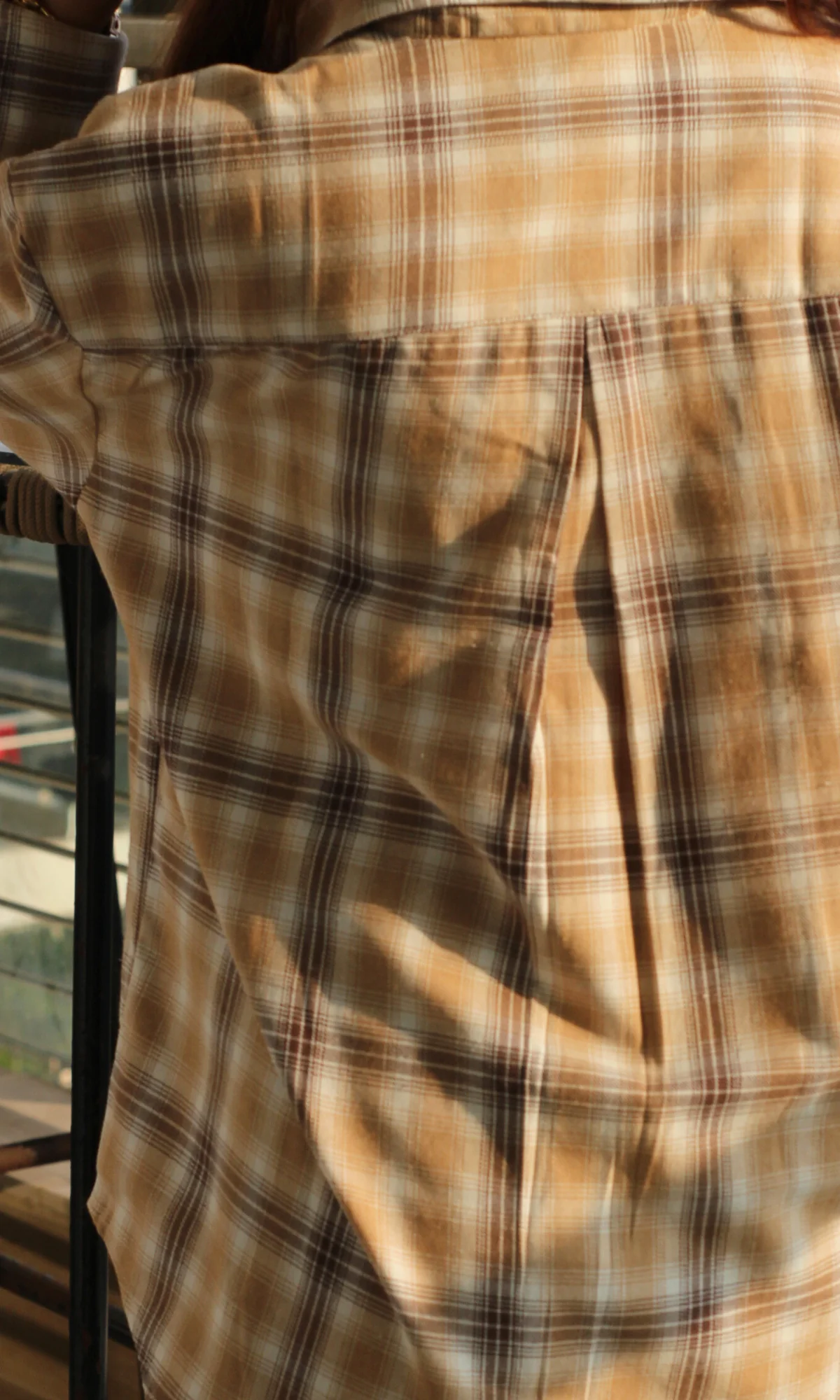 Hazel Plaid Checked Shirt - Image 4