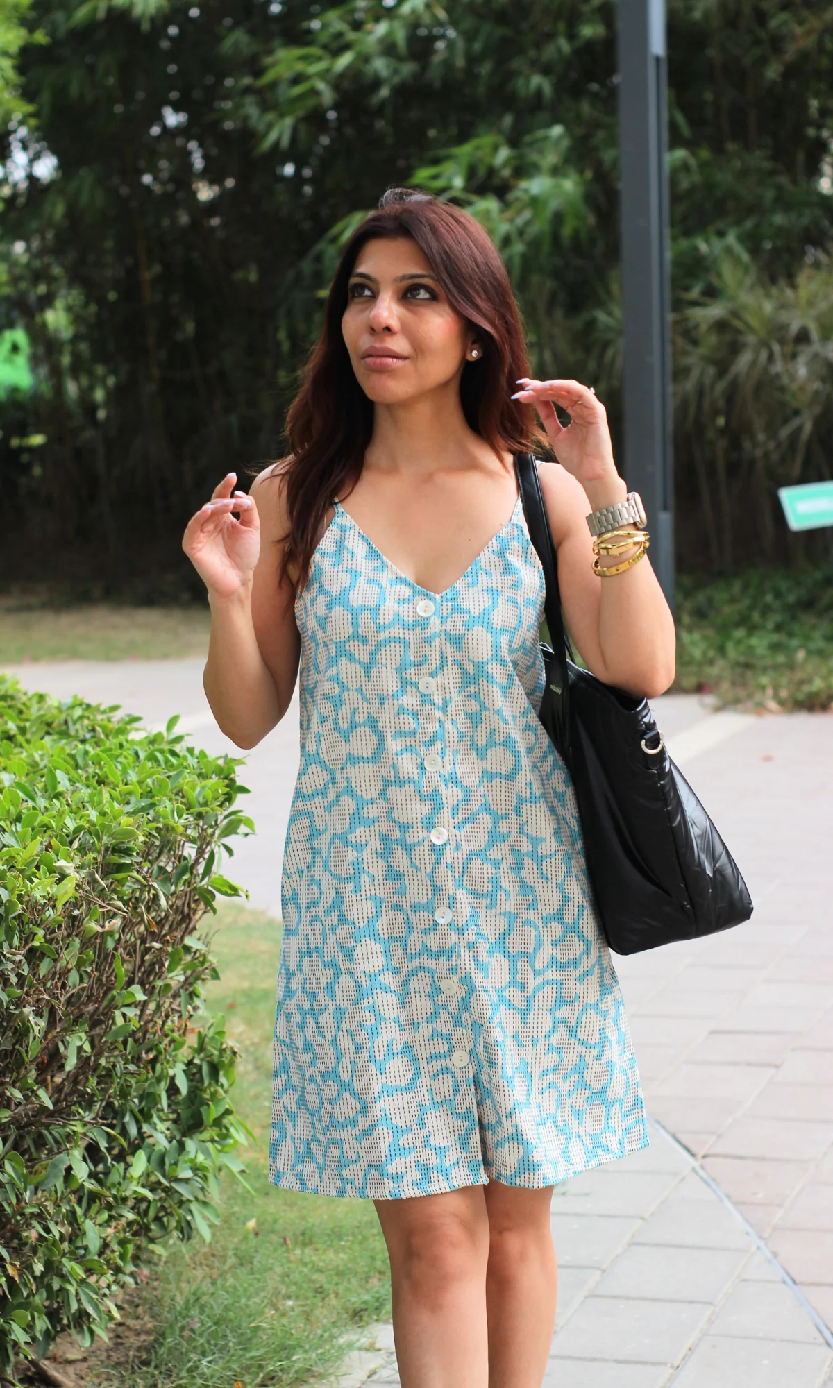Ice Animal Noodle Strap Summer Dress - Image 5