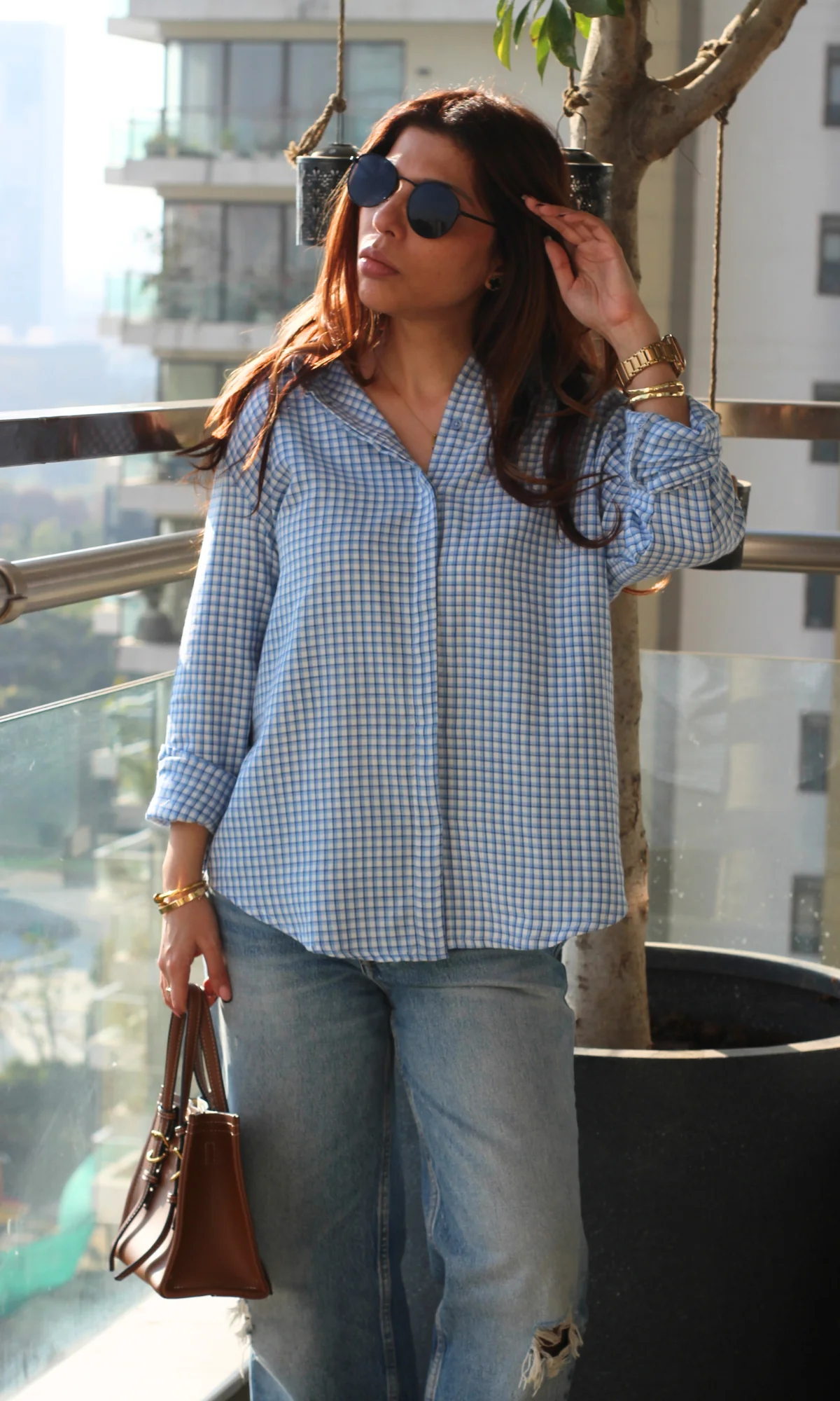 Ice Mini Plaid Checked Shirt - Image 2