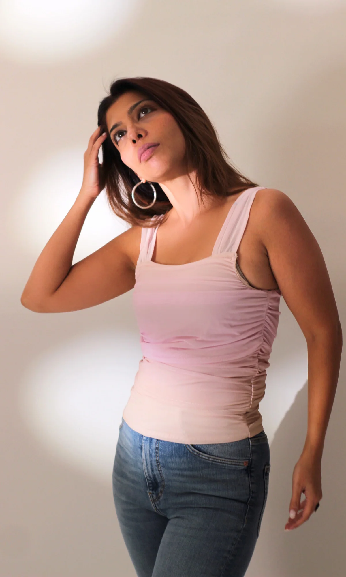 Petal Beige Tulle Top - Image 6