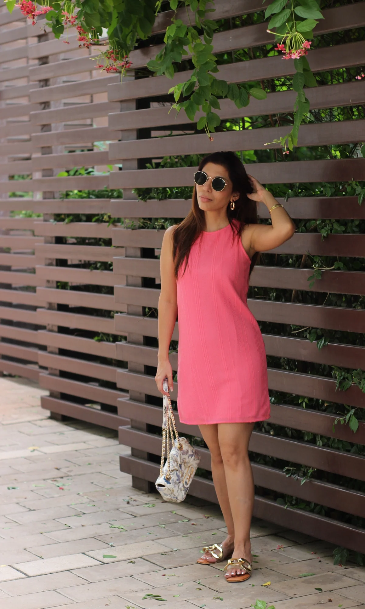 Pink Lace Dress - Image 4