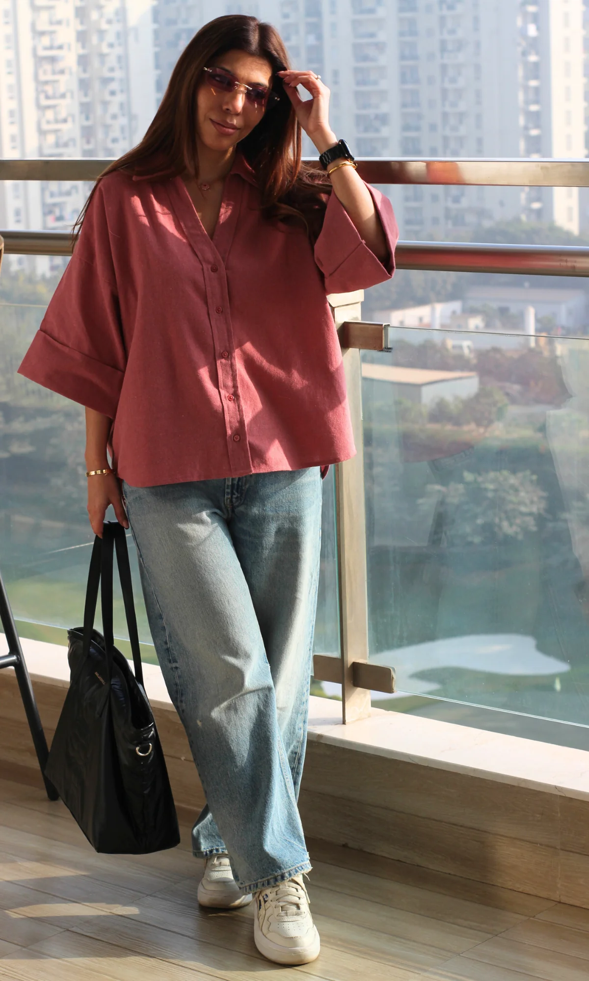 Rosewood Cotton Shirt - Image 2