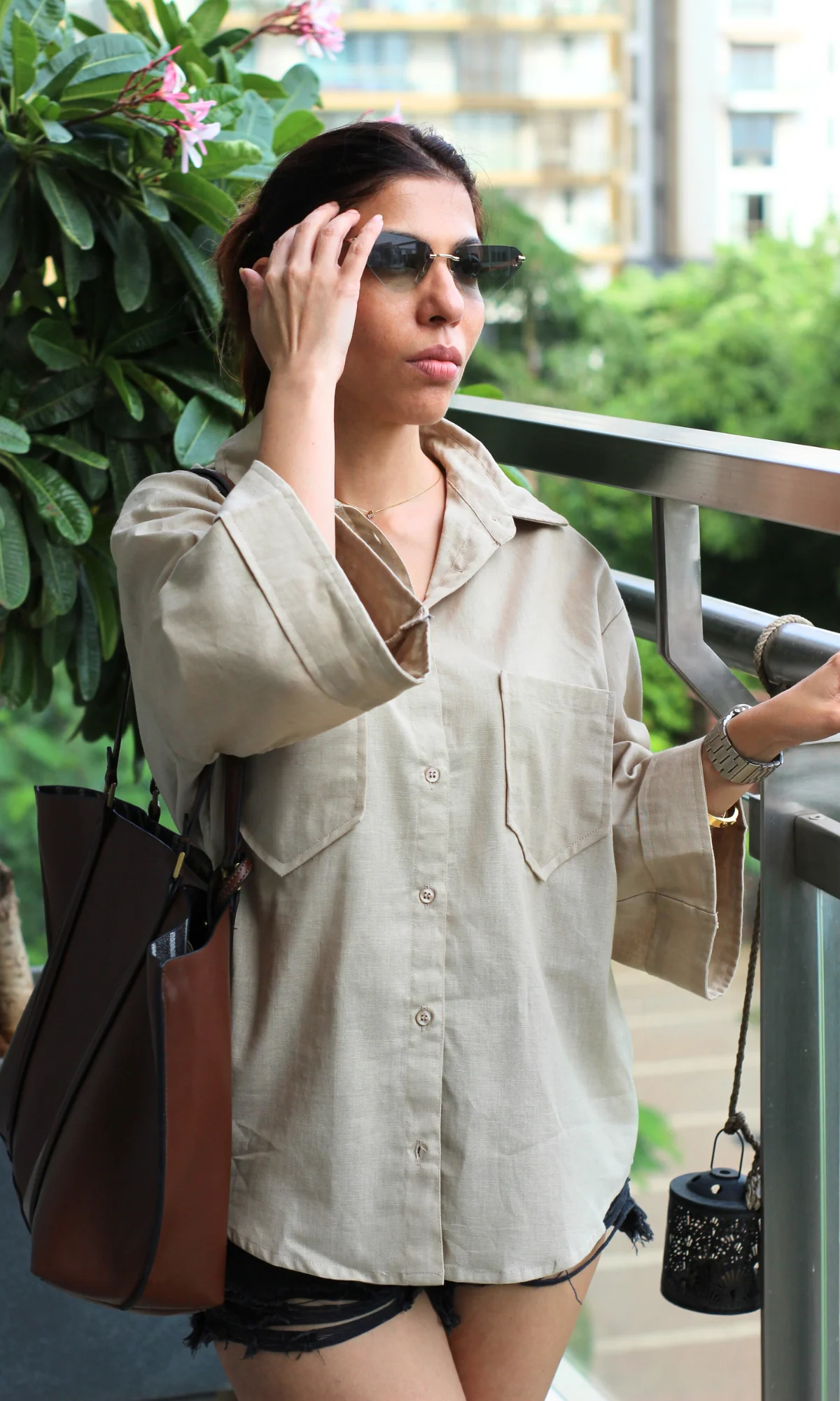 Sandswept Ease Cotton Shirt - Image 5