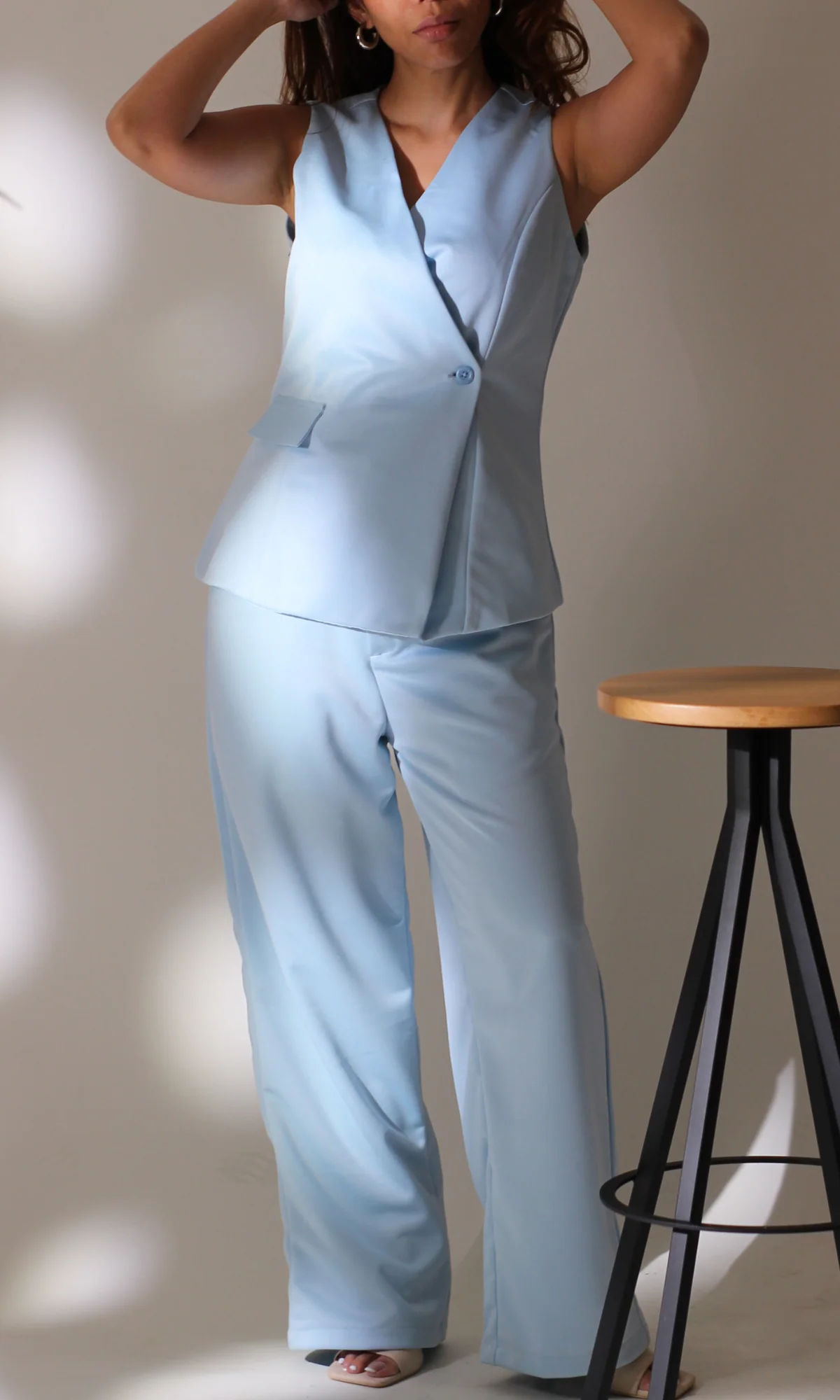Sky Side Waist Coat and Pants - Image 7