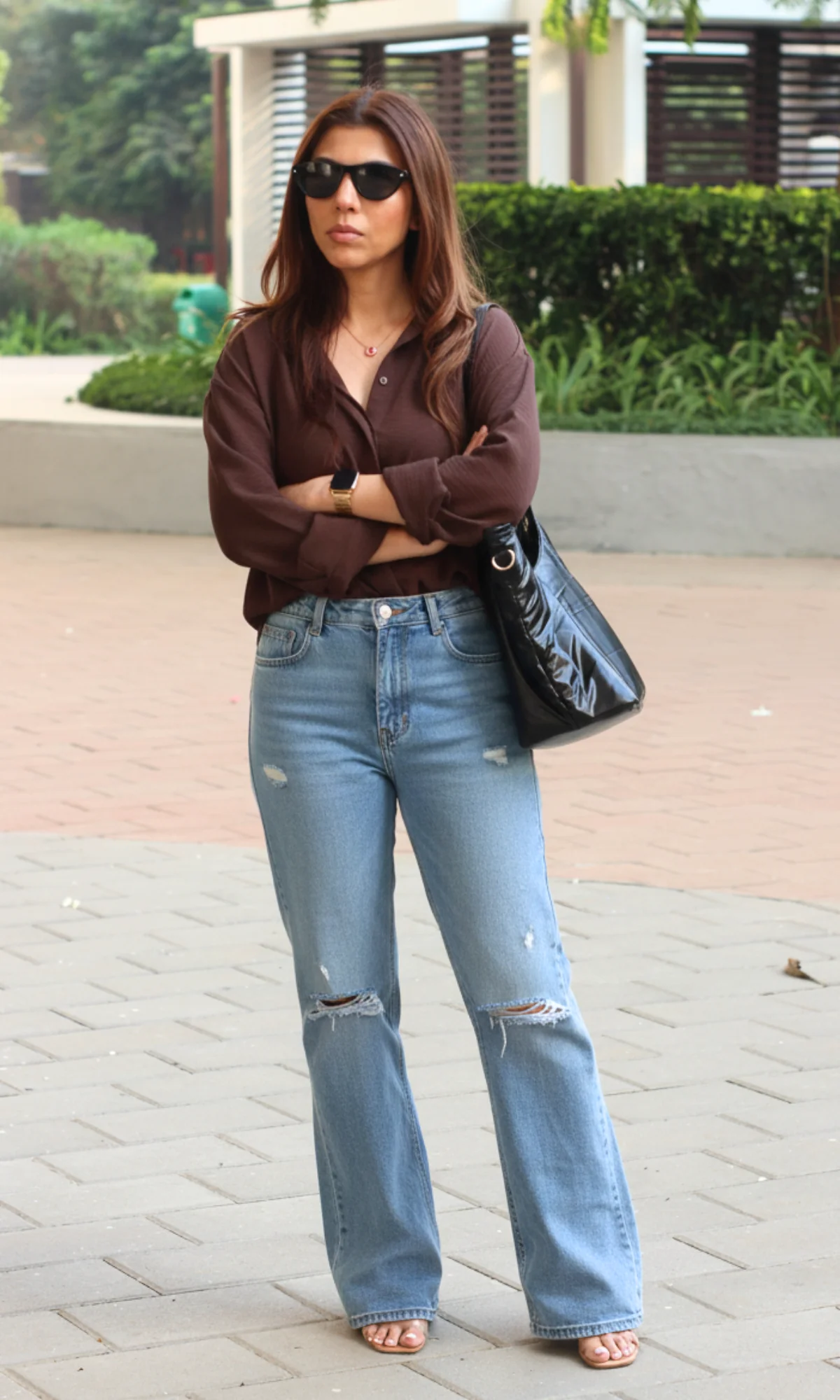Taupe Breeze Ease Shirt - Image 2